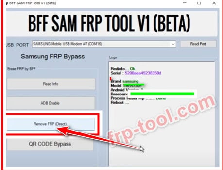 BFF Sam FRP Tool Free Download